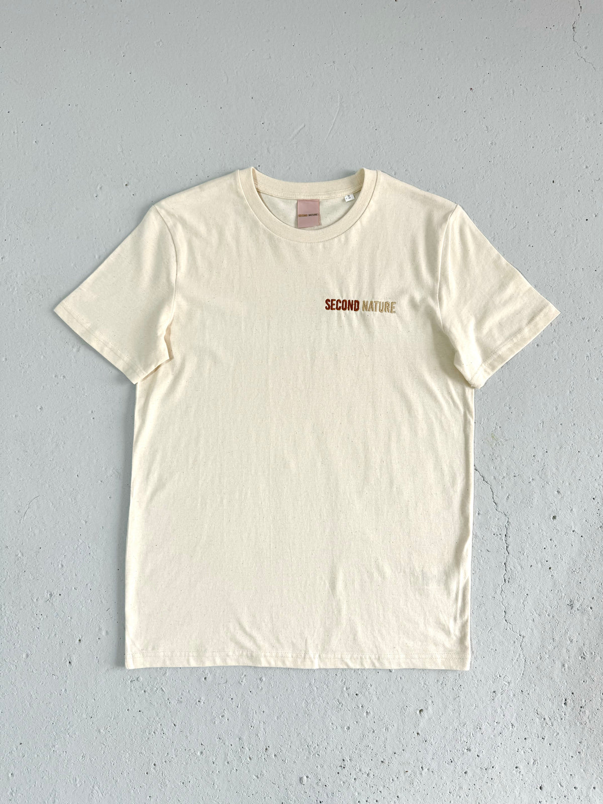 Organic Relaxed T-shirt in Cream