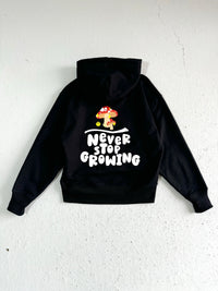 Positivity Never Stop Growing Black Hoodie