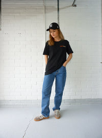 Organic Relaxed T-Shirt in Black